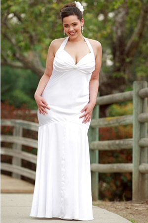 Illustration for article titled Plus-Size Bridal On An Anorexic Budget: Now At A Mall Near You